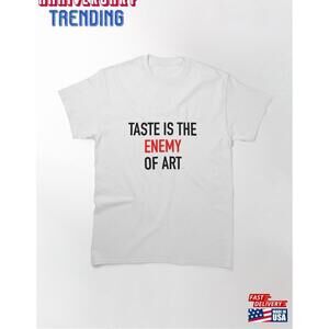 U2 The Fly Zoo Tv Taste Is Enemy Of Art V2 Classic Tshirt Unisex